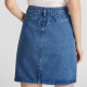 Women's Denim Skirt  with zipper -W007