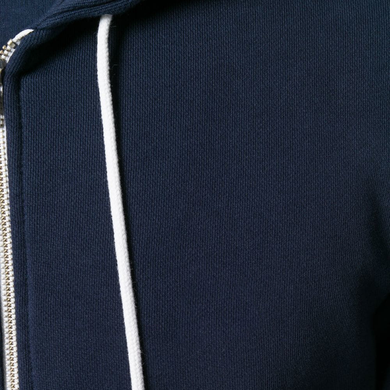 Men's knitted hooded zipper jackets