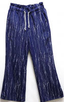 2021 MLW018# Women's casual trousers in jacquard denim
