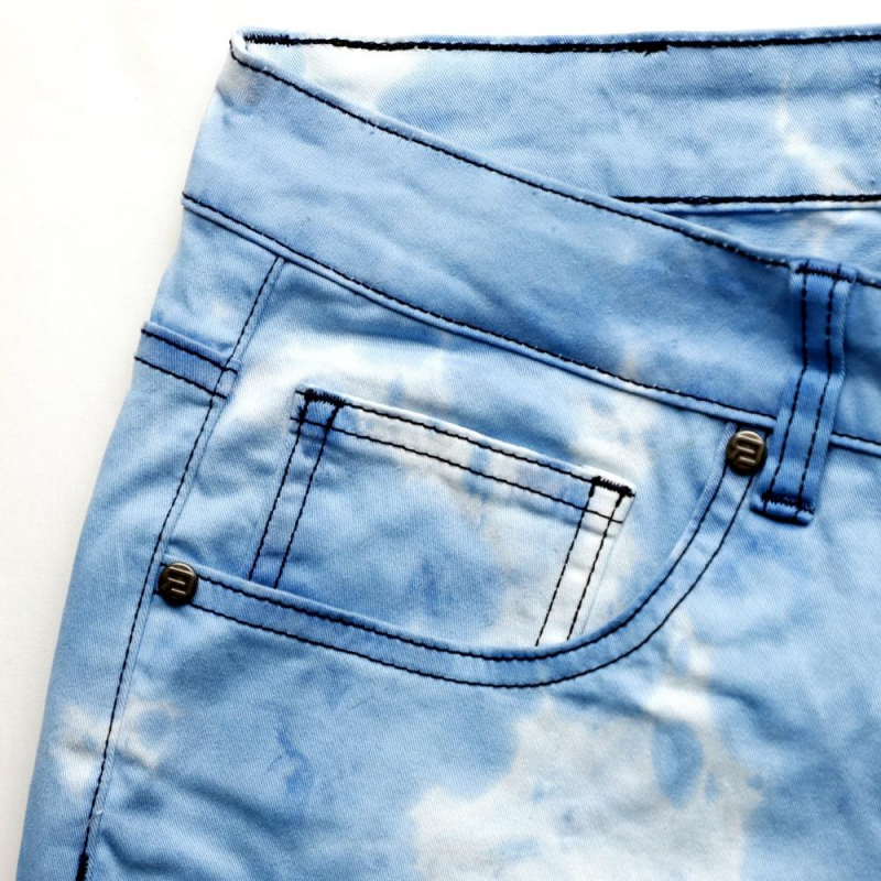 2020 new tie-dyed jeans for men