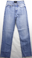 2021 LW005# light blue Men's basic jeans without hem