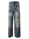 Men Jeans with sanblasting MNH009